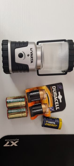 Felinar lanterna Varta LED lumina 360 grade stare perfecta