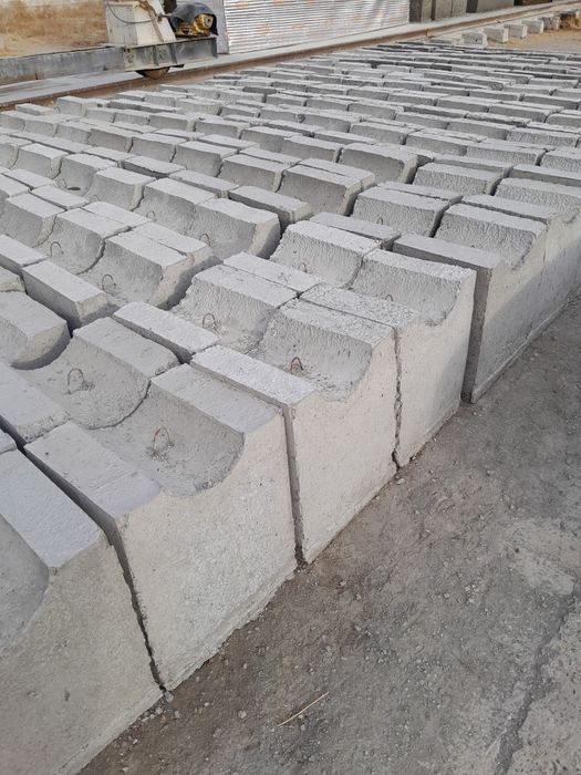 Газ трубалар утказиш учун бетон тумбалар