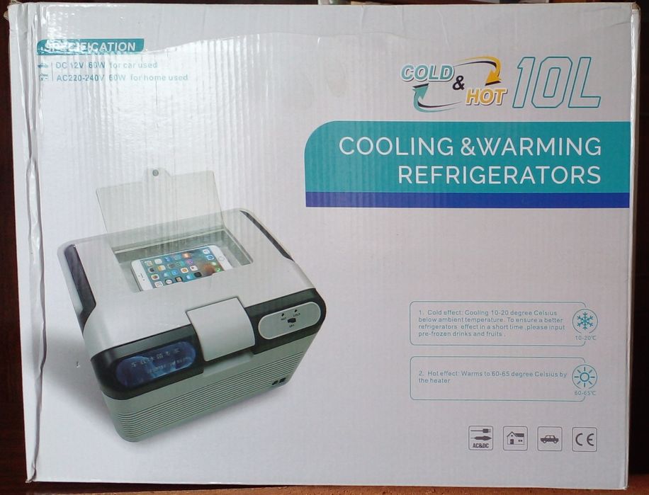 Холодильник и нагреватель автомобильный