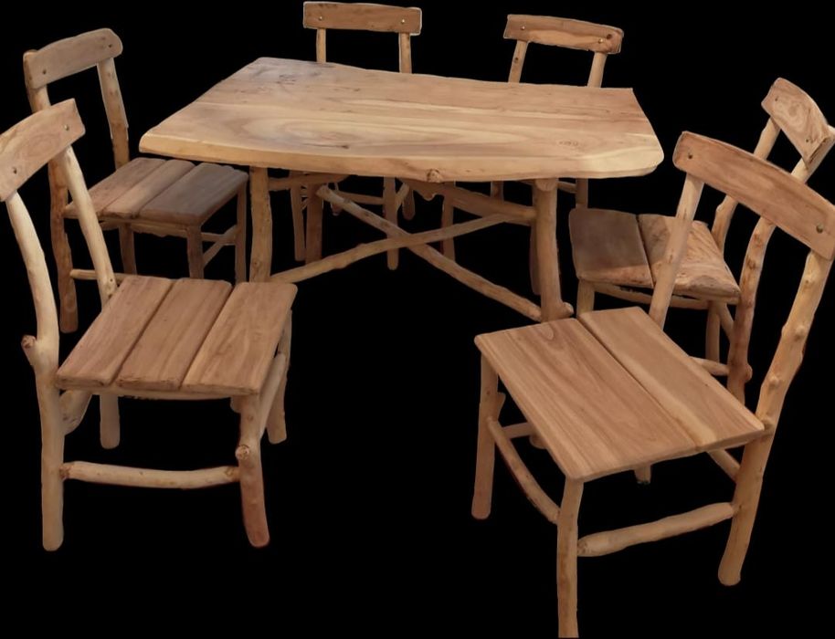 Мебель из карагача ручной работы