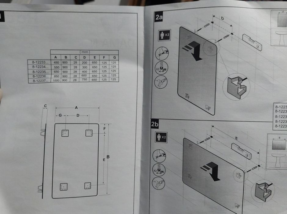 Roca oglinda 55x90cm