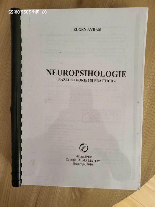 Neuropsihologie - Bazele teoriei și practicii