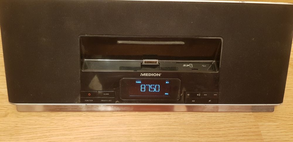 Medion dockin ,conectare:usb,sd,ipod