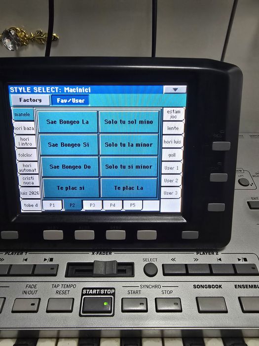 Set korg pa3 mem 256 /pa600 96 mb/pa800256 pa300 32 mb/Automat introdu