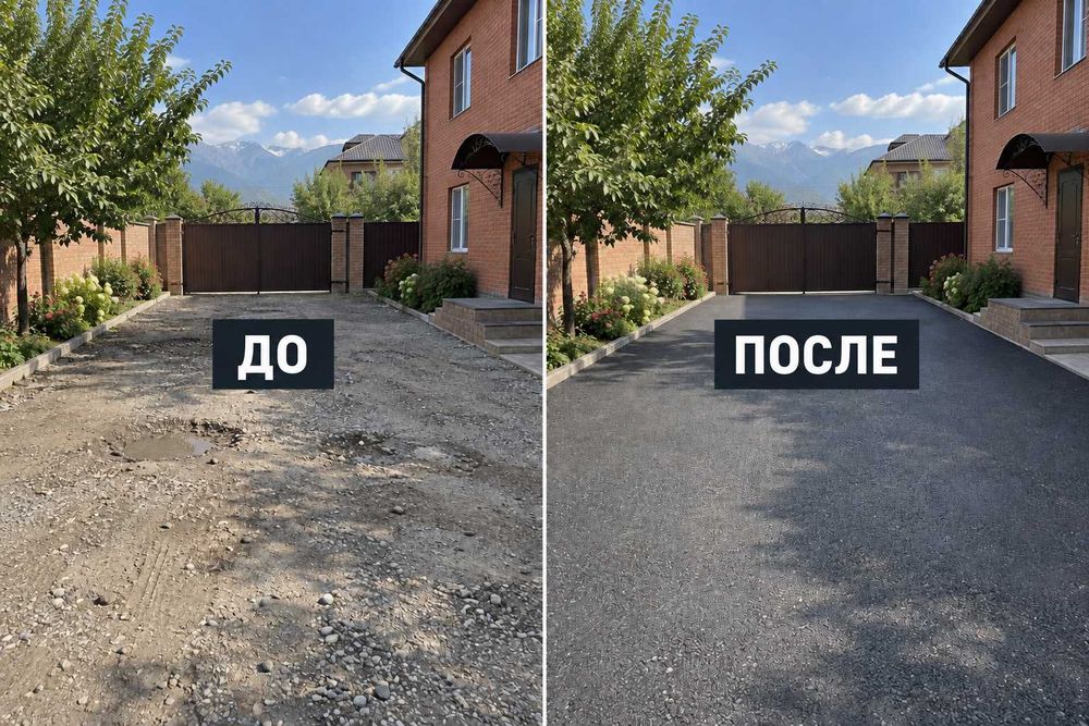 Асфальтирование парковок ремонт покрытия укладка асфальта на площадках