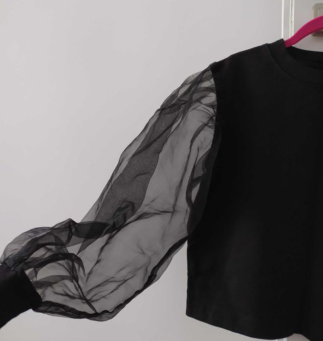 Bluza mâneci bufante M