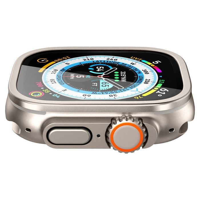Стъклен протектор с рамка за Apple Watch Ultra (49mm) от Spigen