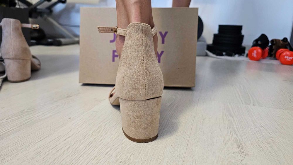 Sandale Jenny Fairy bej piele 41