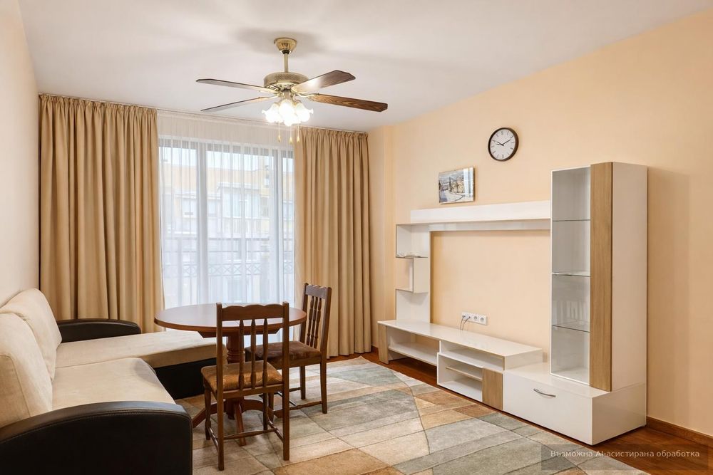 Двустаен апартамент под наем в жк. Тракия