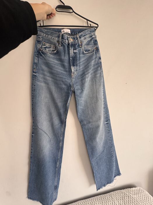 Дънки ZARA wide-leg