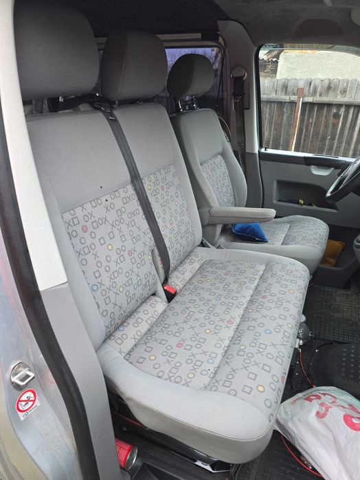 Placa pivotanta bancheta dubla VW Transporter T5-T6.1, 2003-2024