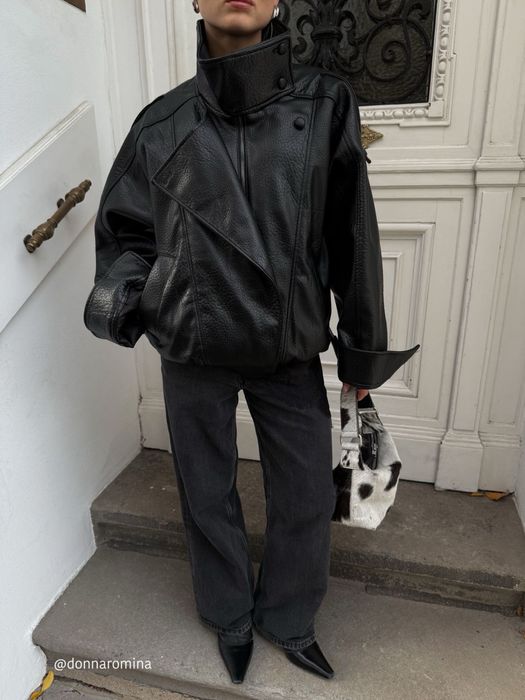 Кожаная куртка от Zara