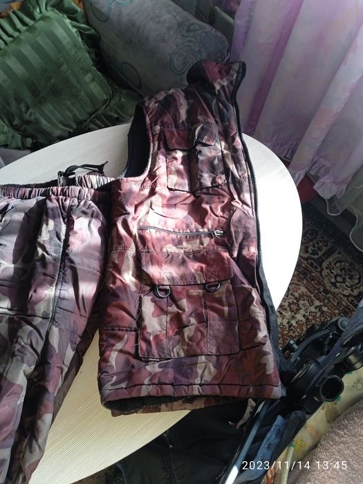 Продам теплый зимний костюм