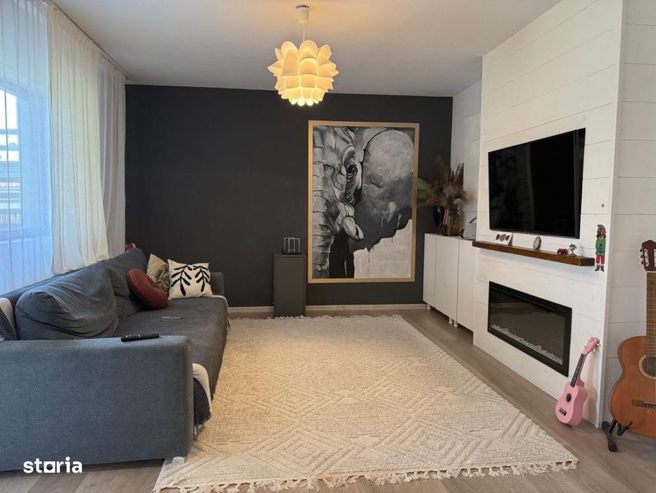 Duplex 3 camere si 2 bai - Mosnita Noua la asfalt