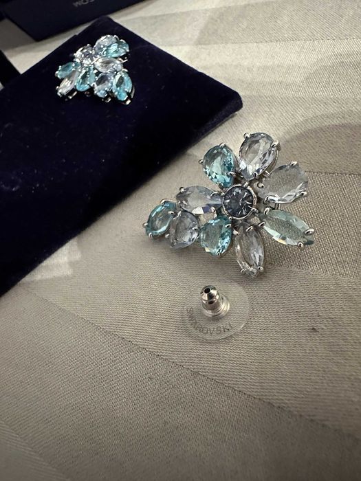 Обеци Сваровски - Цветя - Swarovski нов модел