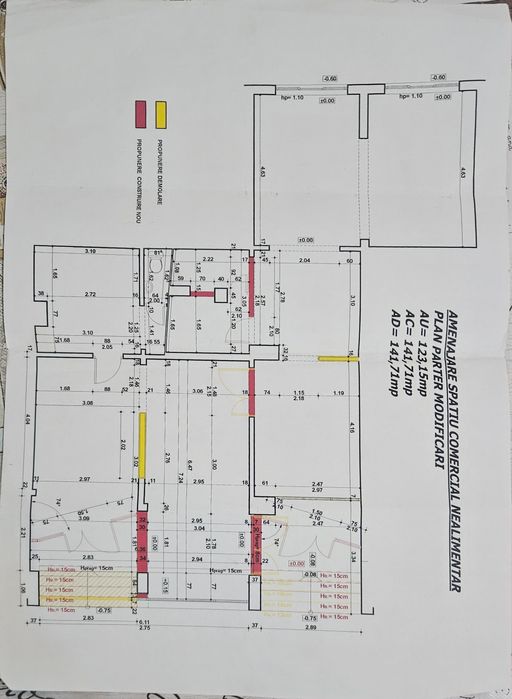 Inchiriez spatiu comercial
