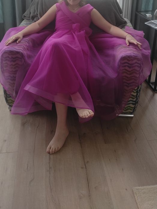Rochie eleganta fuxia