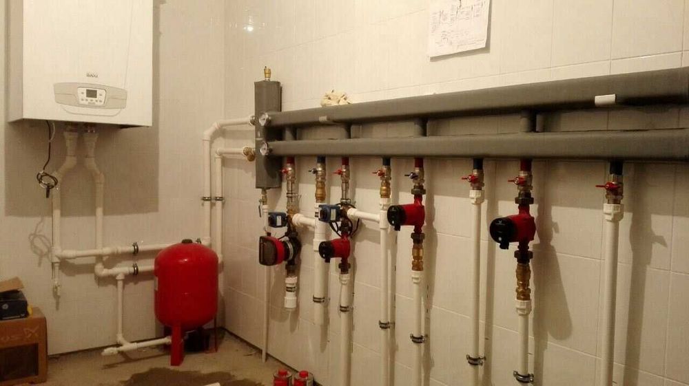 Сантехник монтаж отопления