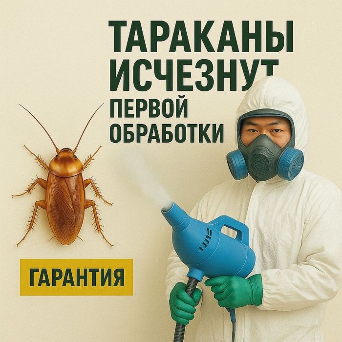 Дезинфекция против всех вредителей