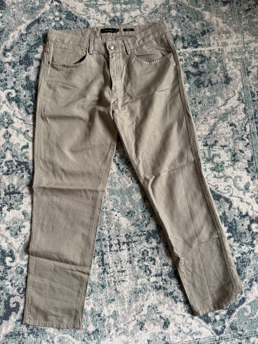 Ленен панталон Massimo Dutti