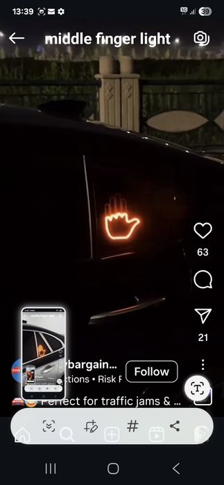 За кола светлинни знаци