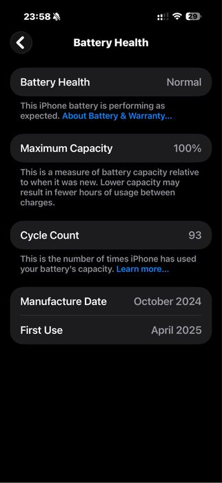 Iphone 16 pro max natural titanium 256 gb