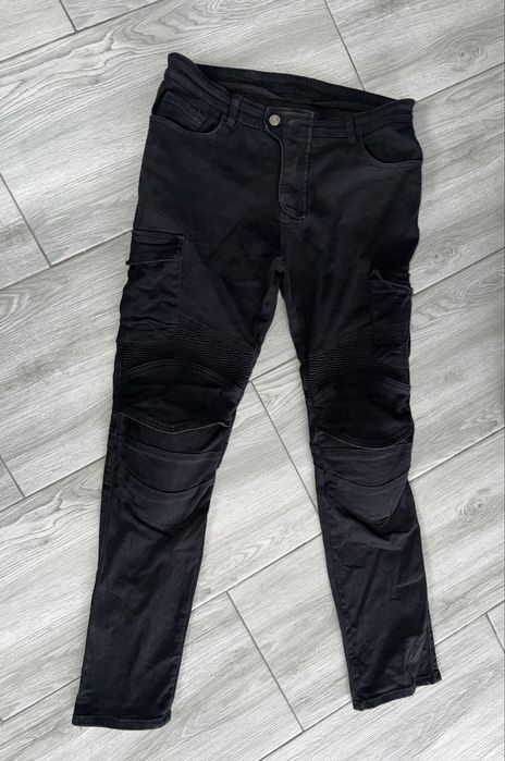 Blugi moto tip cargo măsura L elastici
