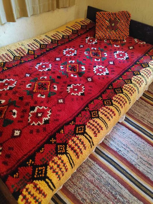 ръчно тъкан вълнен китеник