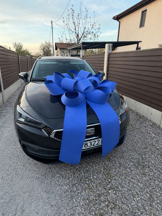 ОГРОМНА ЛУКСОЗНА ПАНДЕЛКА за кола автомобил панделка подарък,панделка голяма, абитуриент, сватба,панделка за кола, панделка за автомобил