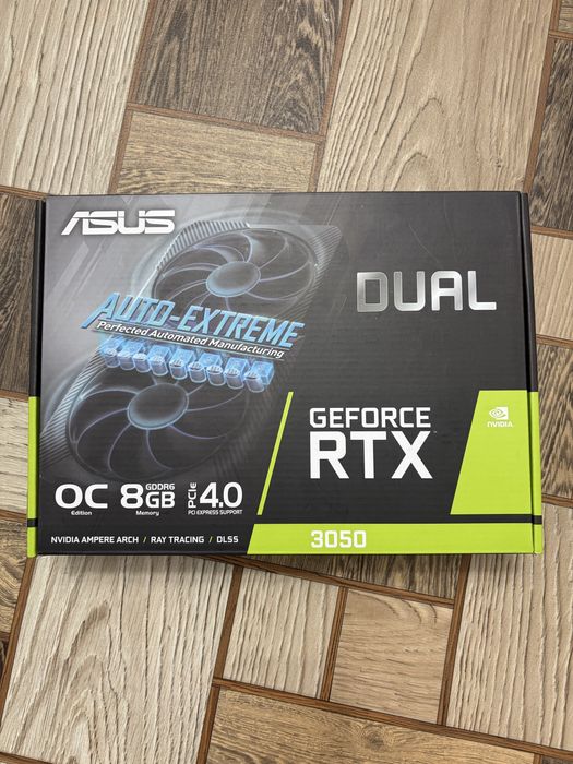 Новая RTX 3050 8Gb