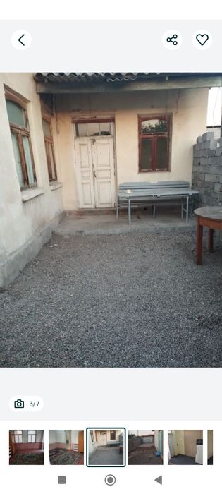 Ижарага оддий шароитда алохида ховли узок муддатга 200