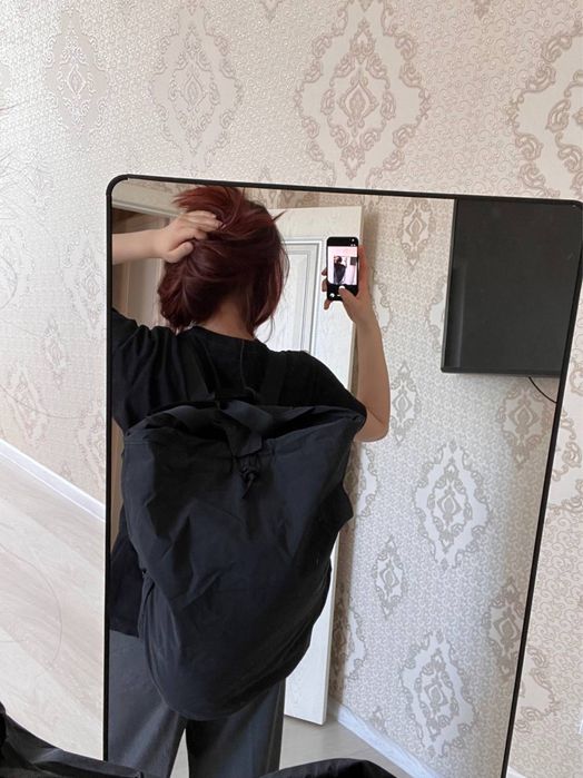 Черный Рюкзак uniqlo