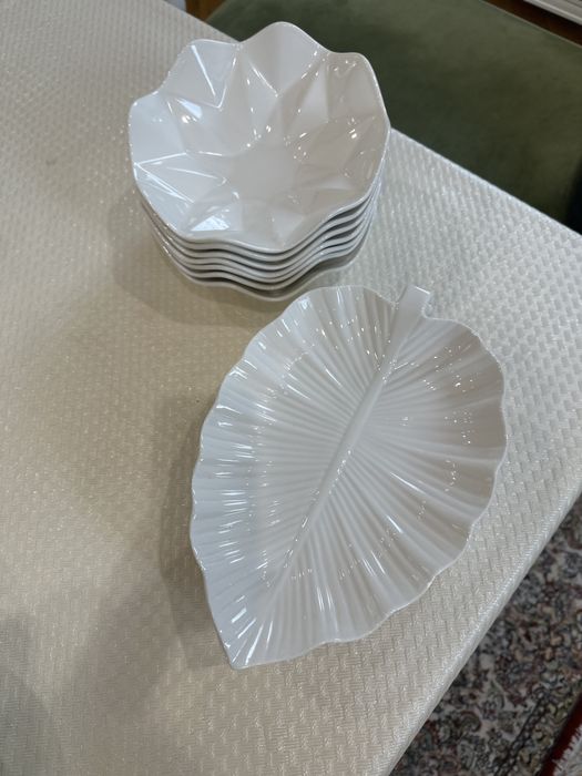 Белая посуда для ресторана, гостевых домов и отелей