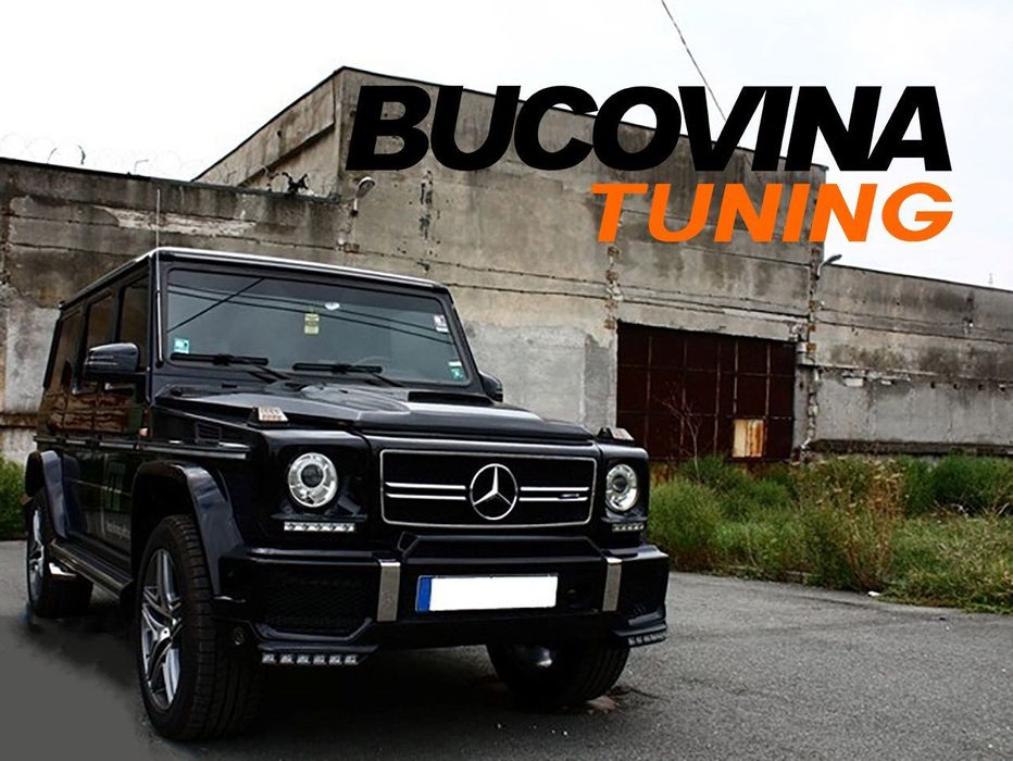 Ornament Capota compatibil cu Mercedes G Class W463 B Design