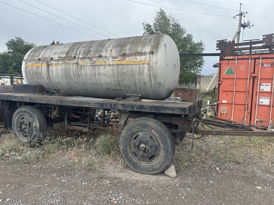 Зил газовоз+прицеп