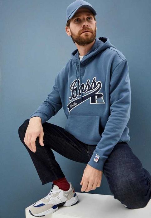 Hugo Boss X Russell Athlethic мъжки суитчър суичър