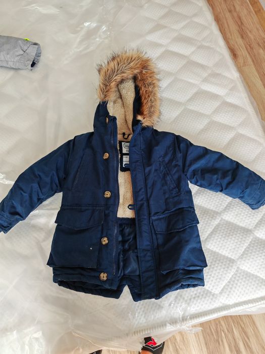 Дебела зимна детска парка