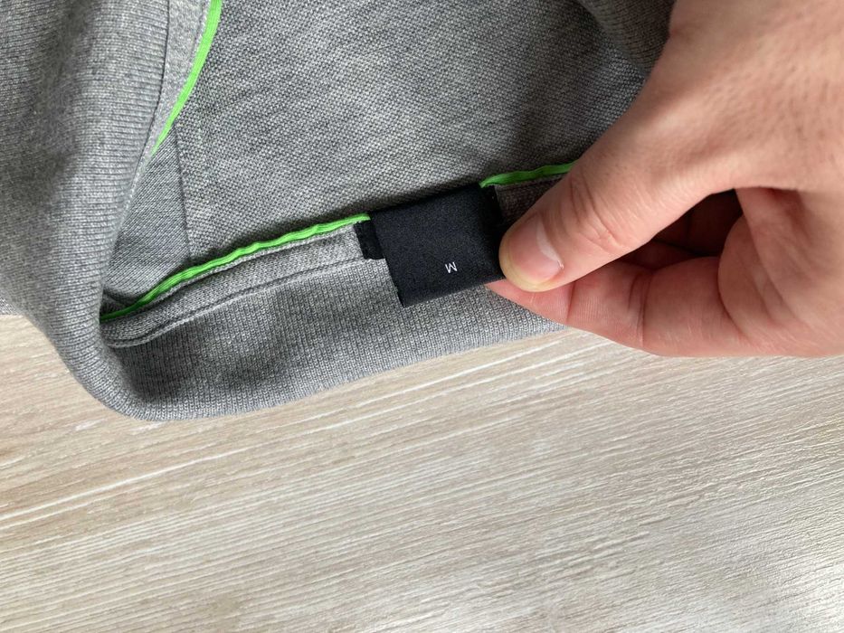 Hugo Boss Piro Green Pima Cotton polo t shirt мъжка поло тениска М