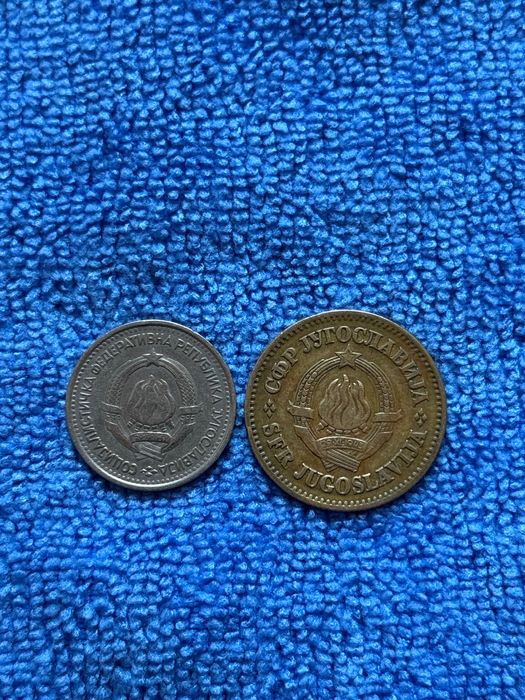 Стари монети Югославия 1 динар 1965г