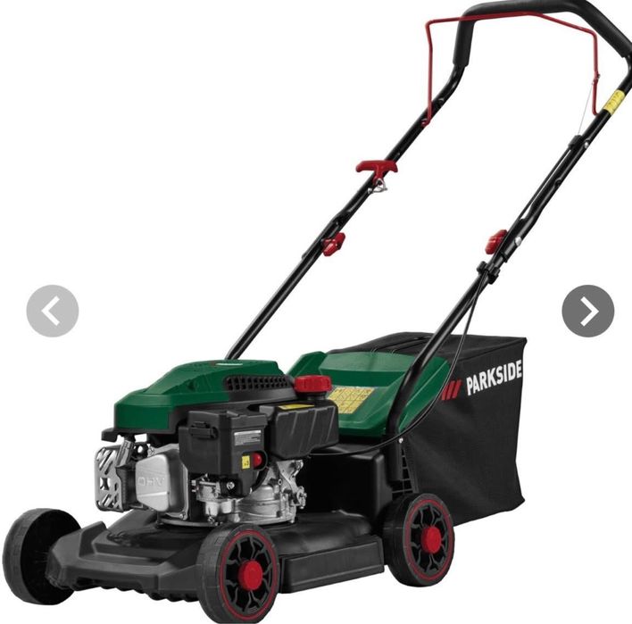 Vând mașină de tuns gazonul pe benzină Parkside PBRM 39 D3, model nou.