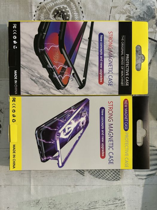 2 броя 360° Стъклен магнитен кейс за iPhone 15