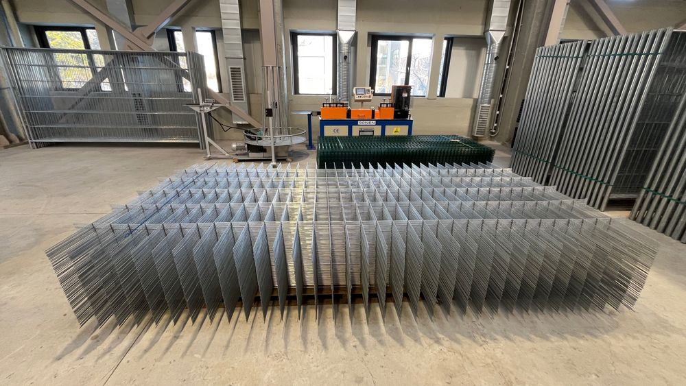 Мобилна прозирна строителна ограда пано 3500/2000мм