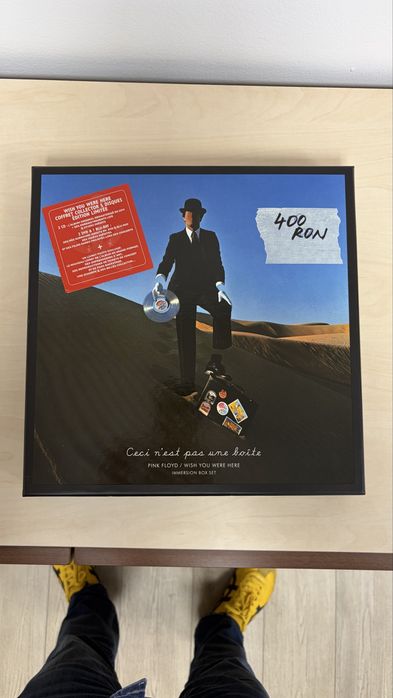 Vand colectie aniversara de CD-uri PINK FLOYD - Wish You Were Here (40 aniversary)