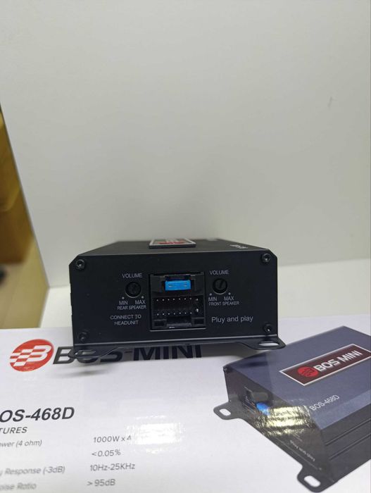 Android Manitorga Uslitel BOS-468D 4 Kanalli Kuchaytirgich (1000W x4).