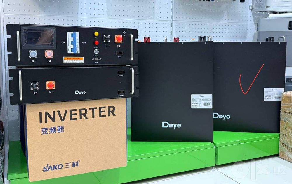 Аккумуляторная батарея DEYE -10KW для солнечных панелей