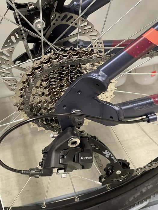 Bicicletă MTB Rockrider ST120 27,5" Albastru, marimea L