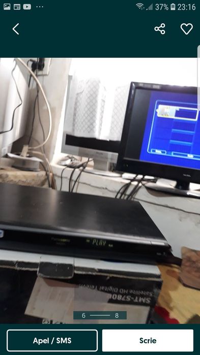 Vând Dwd recorder cu tuner satelit Panasonic