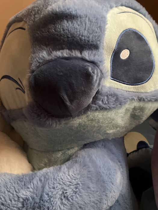 Большой мягкий Стич с уточкой