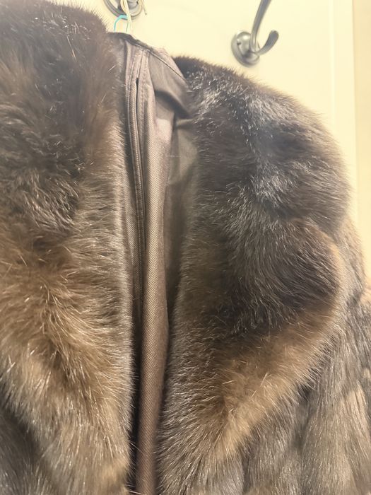 продам премиум шубу соболь седина 3