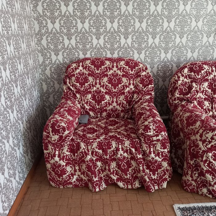 Угловой диван с креслом